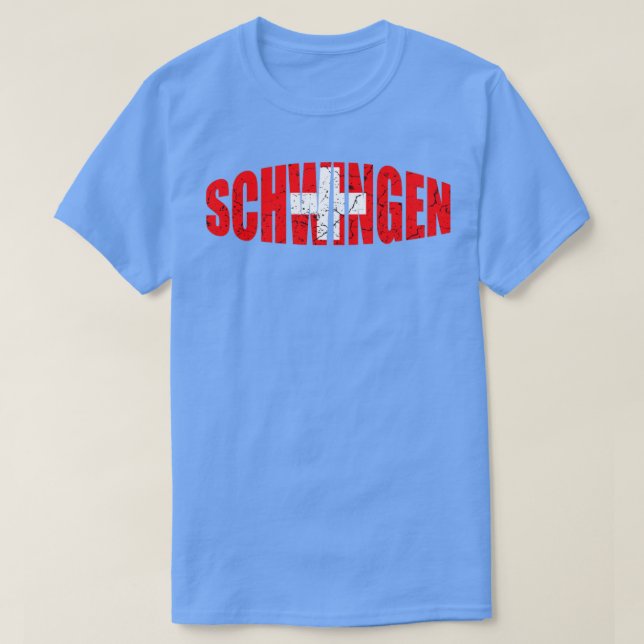 Schwingen Swiss Wrestling T Shirt (Design framsida)