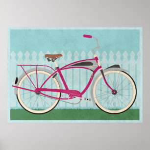 Schwinn cykel poster