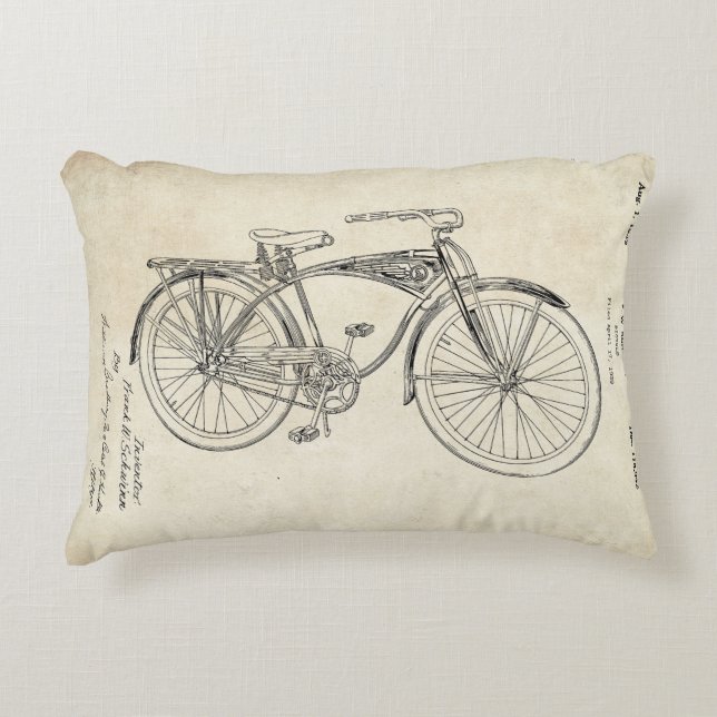 Schwinn cykeldekorativ kudde (Framsidan)
