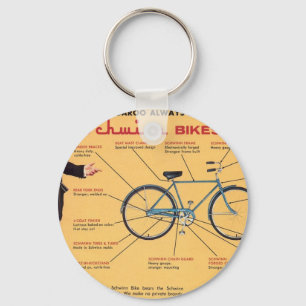 Schwinn cykeldelar nyckelring