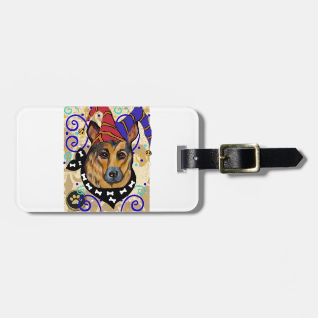 SCHYFERHUND BAGAGEBRICKA (Horisontell Framsida)