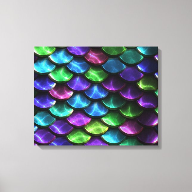Sci-Fi Armor 2A Wrapped Canvas (Framsida)