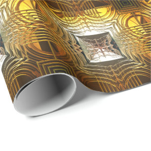 Sci-Fi Art 1-figursättning Papper Presentpapper