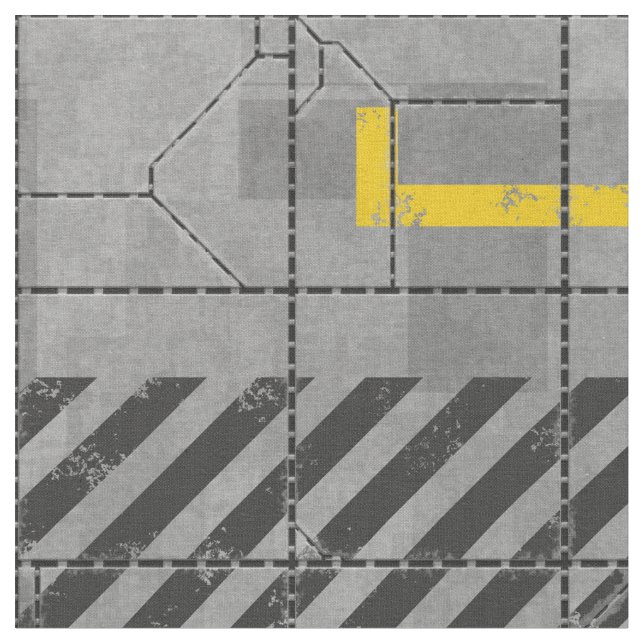 Sci-Fi belägger med tegel tyg för anpassningsbar (Närbild)