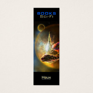 Sci-Fi bokmärke - Wenderer II Litet Visitkort