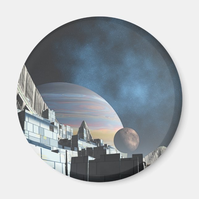 Sci-Fi City Magnet (Framsidan)