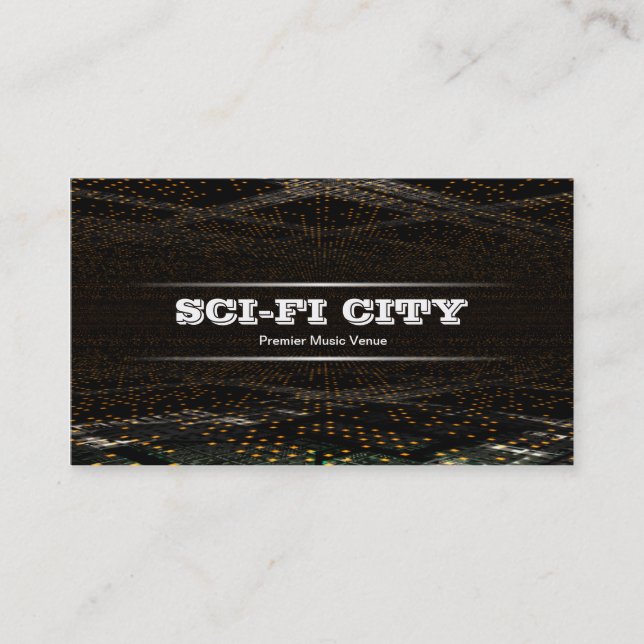 Sci-fi City Visitkort (Framsida)