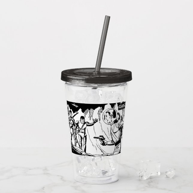 SCI-FI Classic Acrylic Tumbler Take Away Mugg (Baksida Ice)