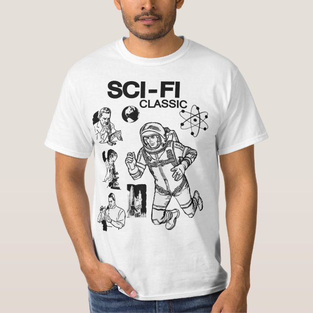 SCI-FI: Classic T-Shirt (Framsida)