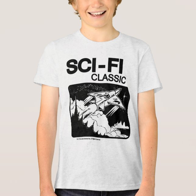 SCI-FI Classic T-Shirt (Framsida)