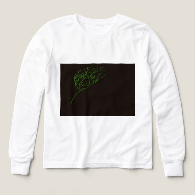 Sci-fi Creature   T Shirt (Design framsida)