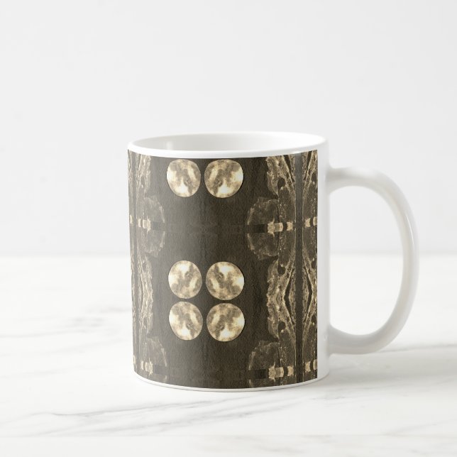 Sci-Fi - fantasi utomjordingsrymdsvärlden Kaffemugg (Höger)