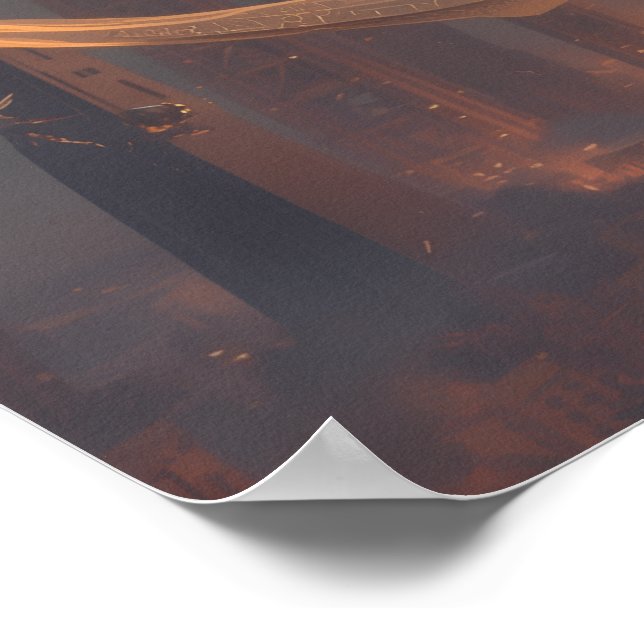 Sci Fi Fantasy Art: Overlord of the Last Horizon Poster (Hörn)