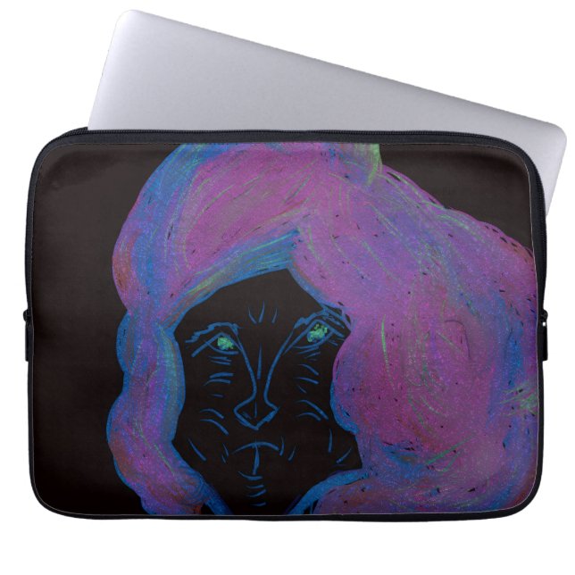 Sci-fi Fantasy Laptop Sleeve (Framsidan)