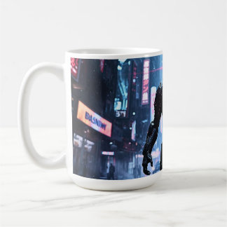 Sci Fi Fantasy Mug: Guardian of the Electric City Kaffemugg