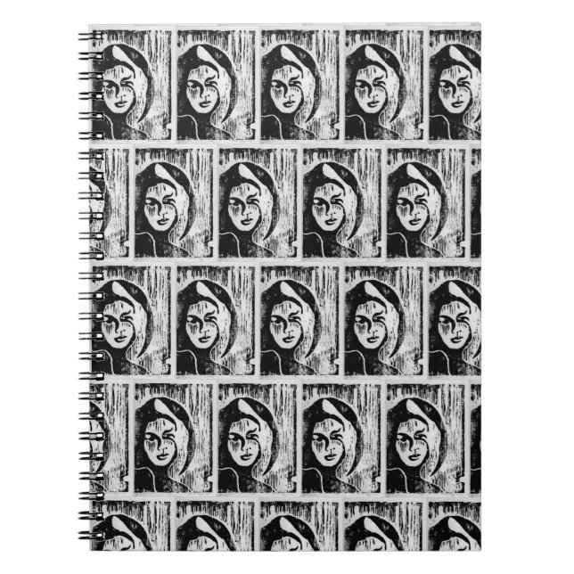 Sci-Fi - fantasy Poes Lanore och Annabelle Lee Anteckningsbok (Framsidan)