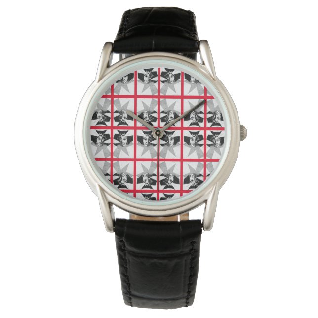 Sci-Fi - fantasy Poes Lanore och Annabelle Lee Armbandsur (Framsida)