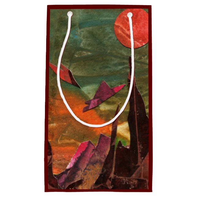 Sci-Fi "Fire Birds"-främmande livsformer under fly (Framsidan)