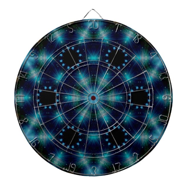 Sci-Fi Galaxy Blue Light abstrakt art 6 Piltavla (Framsidan)