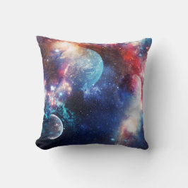 Sci-Fi Galaxy Rymden Cosmic Dekorativ kudde