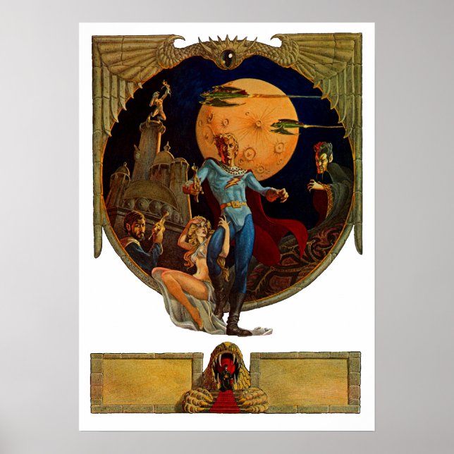 Sci-Fi Hero-film Poster (Framsidan)