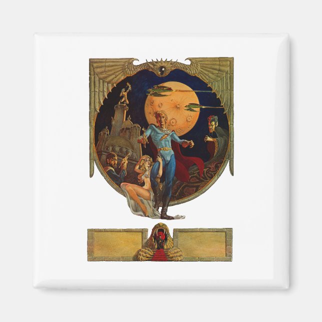 Sci-fi- Hero Magnet (Framsidan)