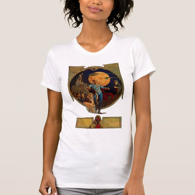 Sci-fi- Hero Tee (Framsida)