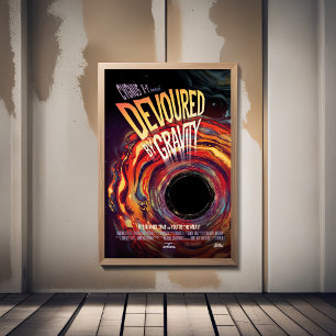 Sci-Fi Horror Movie Ad, avgiven av Gravity Fototryck