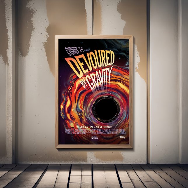 Sci-Fi Horror Movie Ad, avgiven av Gravity Poster (Skapare uppladdad)