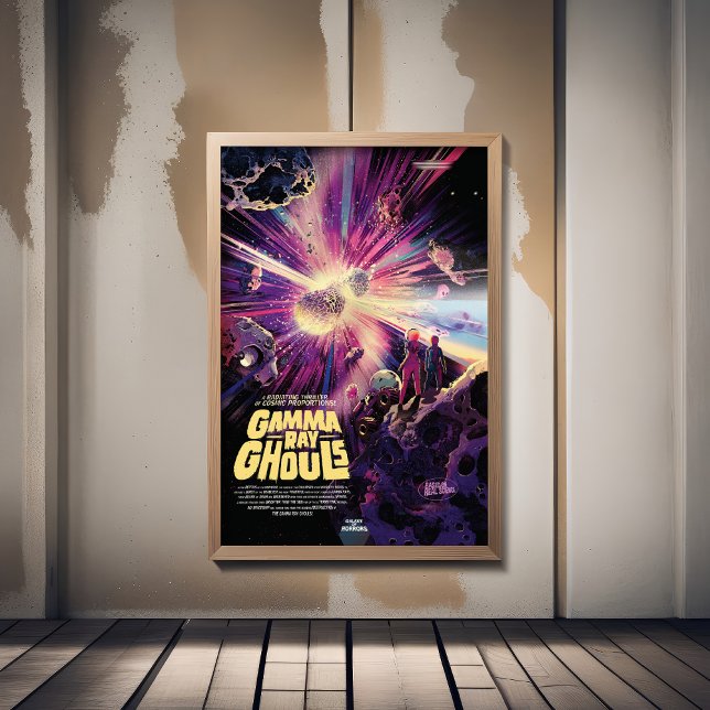Sci-Fi Horror Movie Ad, Gamma Ray Ghouls Poster (Skapare uppladdad)