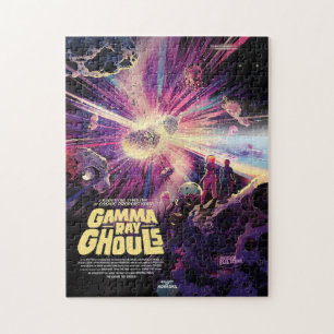 Sci-Fi Horror Movie Ad, Gamma Ray Ghouls Pussel