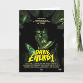 Sci-Fi Horror Movie Ad, Mörk Energy Kort