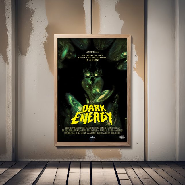 Sci-Fi Horror Movie Ad, Mörk Energy Poster (Skapare uppladdad)