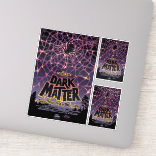 Sci-Fi Horror Movie Ad, Mörk Matter Klistermärken