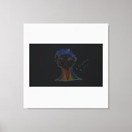 Sci-fi Hybrid Stretched Canvas