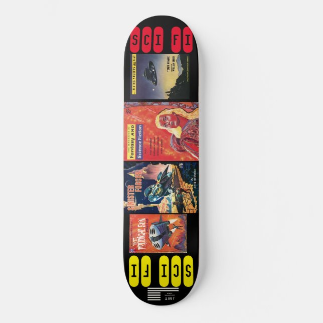 SCI FI JMTSK8 KOOLKID MERCH 8 1/4-tums Skateboard  (Framsida)