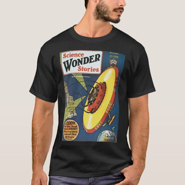 SCI FI JMTSK8 T-Shirt (Framsida)