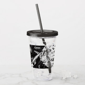 SCI-FI Klassisk Akryl Tumbler Take Away Mugg