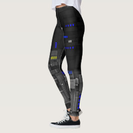Sci-Fi-kopplingar Leggings