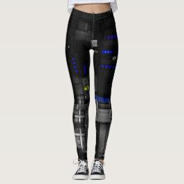 Sci-Fi-kopplingar Leggings