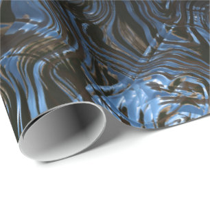 Sci-Fi Metall art 2-1-omformning Papper Presentpapper