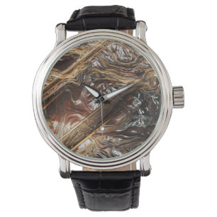 Sci-Fi Metall Art 2-2, bevakning och talalternativ Armbandsur