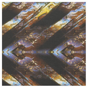 Sci-Fi Metall Art 2-3 Anpassningsbar Fabric Tyg