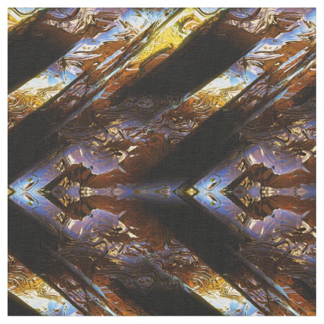 Sci-Fi Metall Art 2-3 Anpassningsbar Fabric Tyg (Närbild)