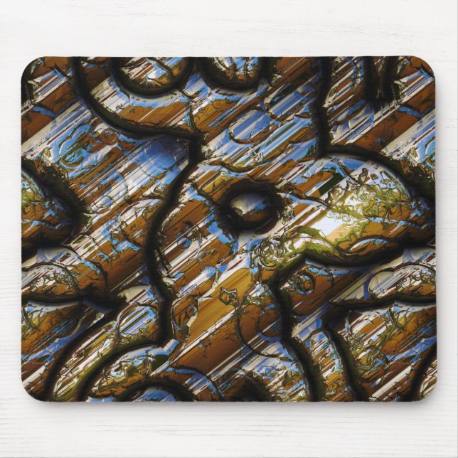 Sci-Fi Metall Art 2-9 Mousepad Musmatta (Framsidan)