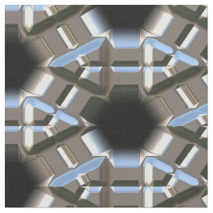 Sci-Fi Metall Mönster 2 Anpassningsbar Fabric Tyg