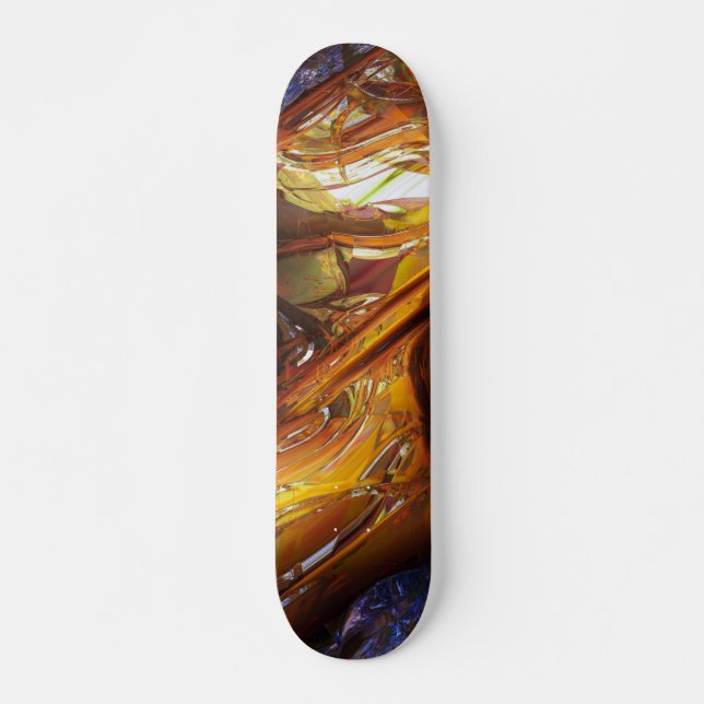 Sci-Fi Metallkonst 2-4a Skateboard (Framsida)