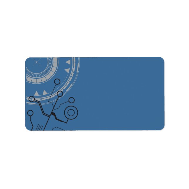 SCI-FI PUB MITZVAH-INVITATION Skriv ut din egen et Adressetikett (Framsidan)