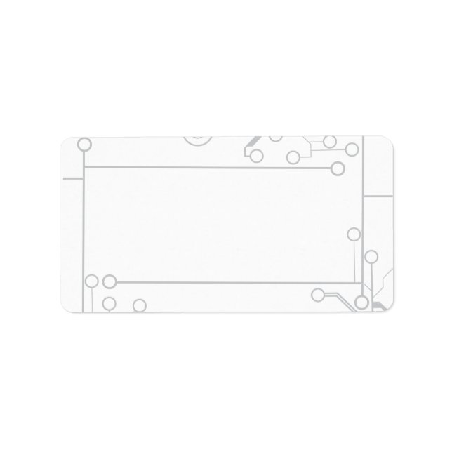 SCI-FI PUB MITZVAH-INVITATION Skriv ut din egen et Adressetikett (Framsidan)