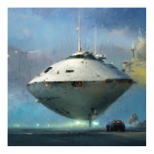Sci-fi-samling: John Berkey-hyllning
